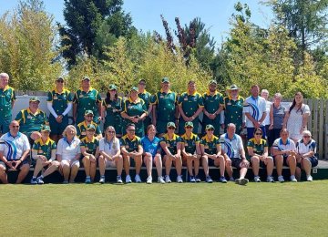 AUSTRALIAN COMMONWEALTH BOWLS TEAM 2022